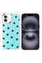 iPhone 16 Plus Case with Airbag Design Brsa Hadra Cover - Butterfly - 2
