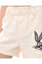 Beige GIRLS WOVEN SHORTS 2-8Y - 3