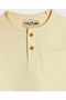Beige SOLID TEE 0-24M - 3