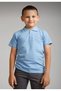 Unisex Short Sleeve Polo Collar School and Daily Use T-Shirt - 2