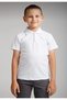 Unisex Short Sleeve Polo Collar School and Daily Use T-Shirt