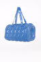 Women's Beach Bag Blue Inflatable Shoulder Bag Plj04 - 2