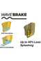 دلو ممسحة Wavebrake المتين بمقابض مدمجة سعة 35 كوارت - 5