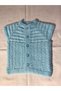 Vi̇nezza Home Collection Hand Knitted Baby Vest