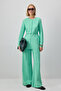Pintuck Tunic Trousers Set - 4