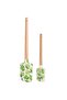 Silicone Spatula Set, 2-Piece, Large & Small Kitchen Utensils for Mixing, Scraping