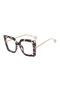Drelina Zebra Patterned Vintage & Retro Glasses
