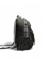 Girl's Middle School Wide Pocketed Patterned 5 Pocket School, Back, Bag - 3