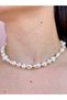 Pearl Necklace and Pearl Bracelet Set Pearl Beaded Necklace Bracelet Set - 2