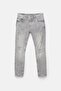 Yırtık skinny jean - 6