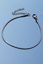 Steel Italian Round Snake Bracelet 1 mm Silver Color |   Non-Blackening, Unisex, 2 Years Warranty