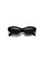 Zeruva Black Frame Vintage & Retro Unisex Sunglasses - 2