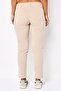 Women Regular Fit Solid Chino Pants, Tan - 2