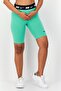 Women Tight Fit High Rise Training Shorts, Green