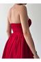 Xoxa Straplez Elbise - 6