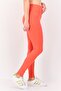 Women Tight Fit Training Leggings, Red - 3