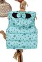 Water Green Hoodie Zipper Inside Lining Children's down Vest - 2