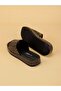Laykly Stone Detailed Shiny Summer Model Platform Women's Gold Slippers - 6