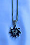 Spear Biohazard Handcrafted Stainless Steel Chain Men's Necklace - 4