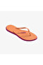 Slim Point Women's Orange Slippers - 3