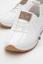 Women's Lace-Up Casual Shoes White Skin - 3