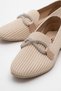 Women's Stone Knitwear Shoes Beige - 3