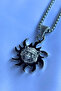 Wolf Biohazard Handcrafted Stainless Steel Chain Men Necklace - 3