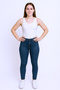 Women's Wide Strap Ribbed Lycra Body