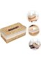 Woven Tissue Box with Cover, Perfect for Living Room, Bathroom, Home, Office - 3