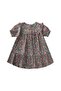 Patterned Viscose Dress 1-10 Years Green - 2