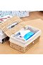 Woven Tissue Box with Cover, Perfect for Living Room, Bathroom, Home, Office - 5