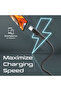 Durable USB-A to USB-C™ Silicone Charging Cable with Fast Charging Technology - 3