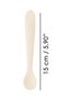 Puzzle Food Plate Spoon Set - Silicone Vacuum Bottom Puzzle Food Plate Silicone Spoon - Brown Beige - 3