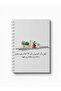 دفتر ملاحظات حلزوني مع غلافين أمامي وخلفي صلبين بتصميم اقتباسات عربية - 5
