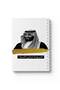 دفتر ملاحظات حلزوني مع غلافين أمامي وخلفي صلبين بتصميم اقتباسات MBS