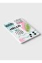 دفتر ملاحظات حلزوني مع غلافين أمامي وخلفي صلبين بتصميم Hello - 6