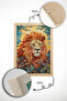 One Piece Real Raw Wooden Framed Mosaic Themed Painting - Model 24 - 4