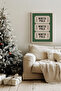 One Piece Real Raw Wooden Framed New Year Themed Painting - Model 34 - 2
