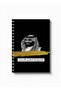 دفتر ملاحظات حلزوني مع غلافين أمامي وخلفي صلبين بتصميم اقتباسات MBS - 5