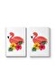 دفتر ملاحظات حلزوني مع غلافين أمامي وخلفي صلبين بتصميم طائر الفلامنغو - 4