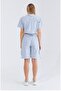 Cargo Model with Lots of Pockets That Will Make You Feel Safari Elastic Parachute Fabric Shirt Shorts Suit - 4