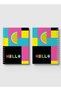 دفتر ملاحظات حلزوني مع غلافين أمامي وخلفي صلبين يتميز بتصميم Hello القديم والأشكال الملونة - 4