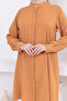 سترة ساتان مزينة بأزرار حجرية - 6