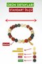 Citrine Natural Stone –Jade–Yemen Agate-Fatma Anın's Hand Bracelet Natural Stone (Abundance-Bereket-Luck) - 2