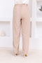 Women's Waist Elastic Pocket Trousers - 5