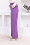 Women's Waist Elastic Pocket Trousers - 4