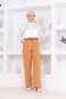 Women's Waist Elastic Pocket Trousers