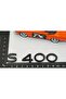 S400 Maybach Luggage Black Abs Lettering Logo Emblem - 2