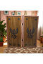 Symya Premium Emerald Phoenix Walnut Coated Backgammon