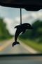 Laser Cutting “ 🐬 ” Dolphin Car Rearview Mirror Ornament